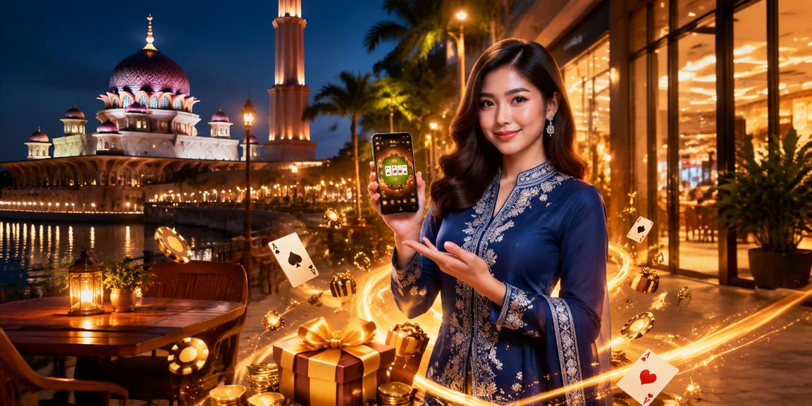 Pemain Malaysia bermain permainan kad dan roulette dalam talian